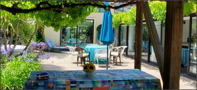 Carmel Villa Scene